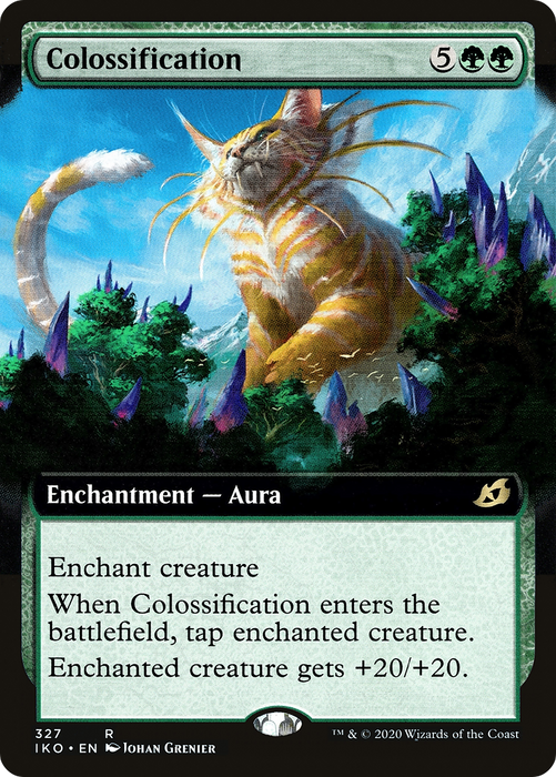 Colossification (IKO-327) - rare: (Extended Art)