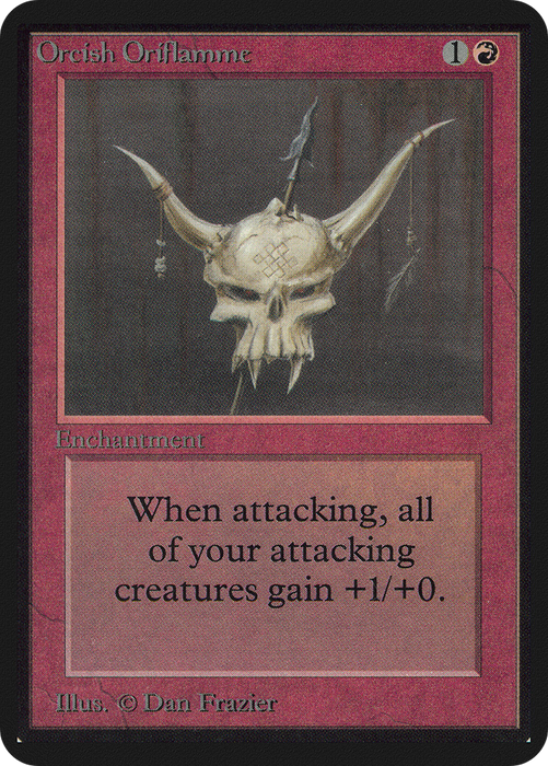 Orcish Oriflamme (LEA-166) - uncommon