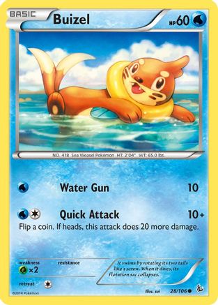 Buizel (028) - XF  - Common