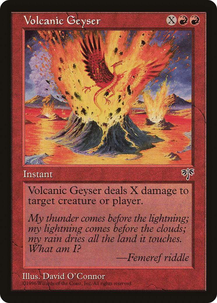 Volcanic Geyser (MIR-202) - uncommon