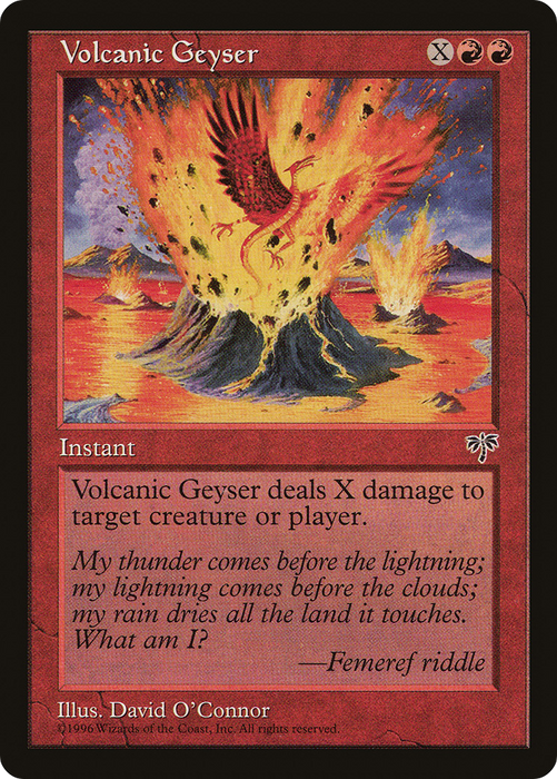 Volcanic Geyser (MIR-202) - uncommon