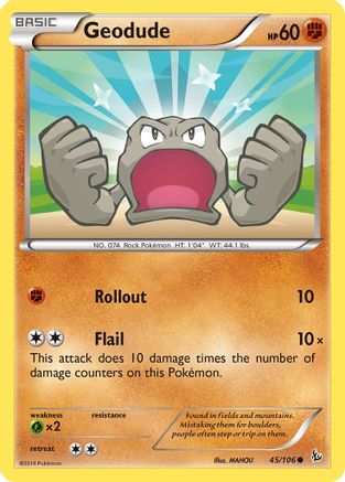 Geodude (045) - XF  - Common