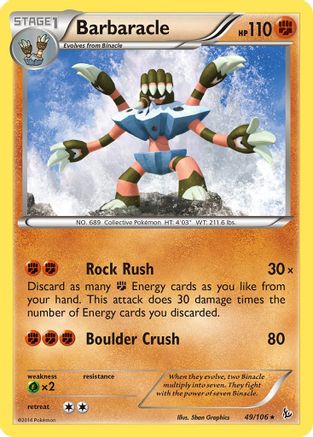Barbaracle (049) - XF  - Rare