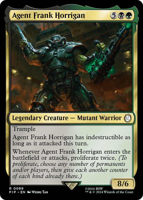 Agent Frank Horrigan (PIP-089) - rare