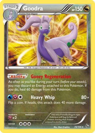Goodra (074/106) - XF  - Holo Rare - Holofoil