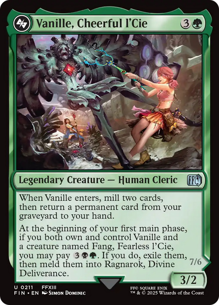 Vanille, Cheerful l'Cie (FIN-211) - uncommon - Foil