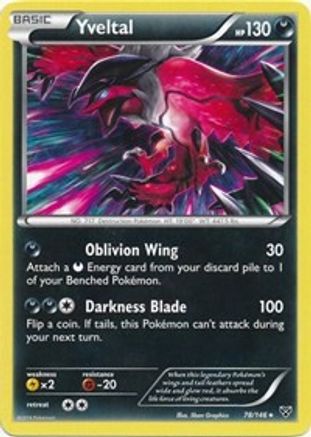 Yveltal (078/146) - DE  - Holo Rare - Holofoil