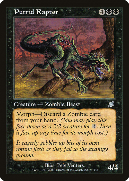 Putrid Raptor (SCG-071) - uncommon