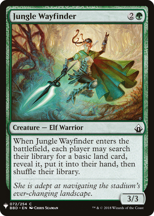 Jungle Wayfinder (LIST-BBD-72) - common