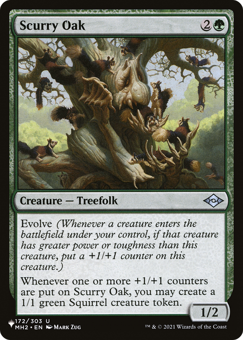Scurry Oak (LIST-MH2-172) - uncommon