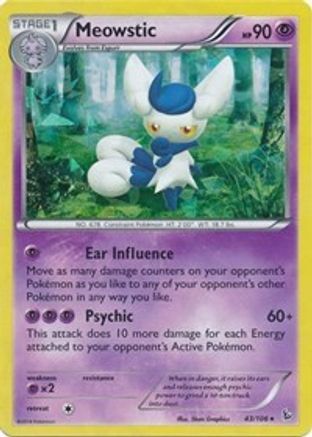 Meowstic (043/106) - DE  - Holo Rare - Holofoil