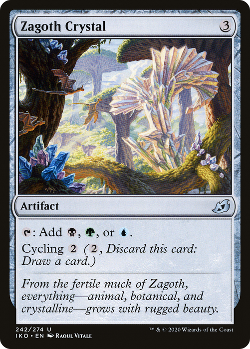 Zagoth Crystal (IKO-242) - uncommon