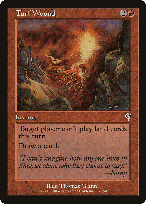 Turf Wound (INV-177) - common - Foil
