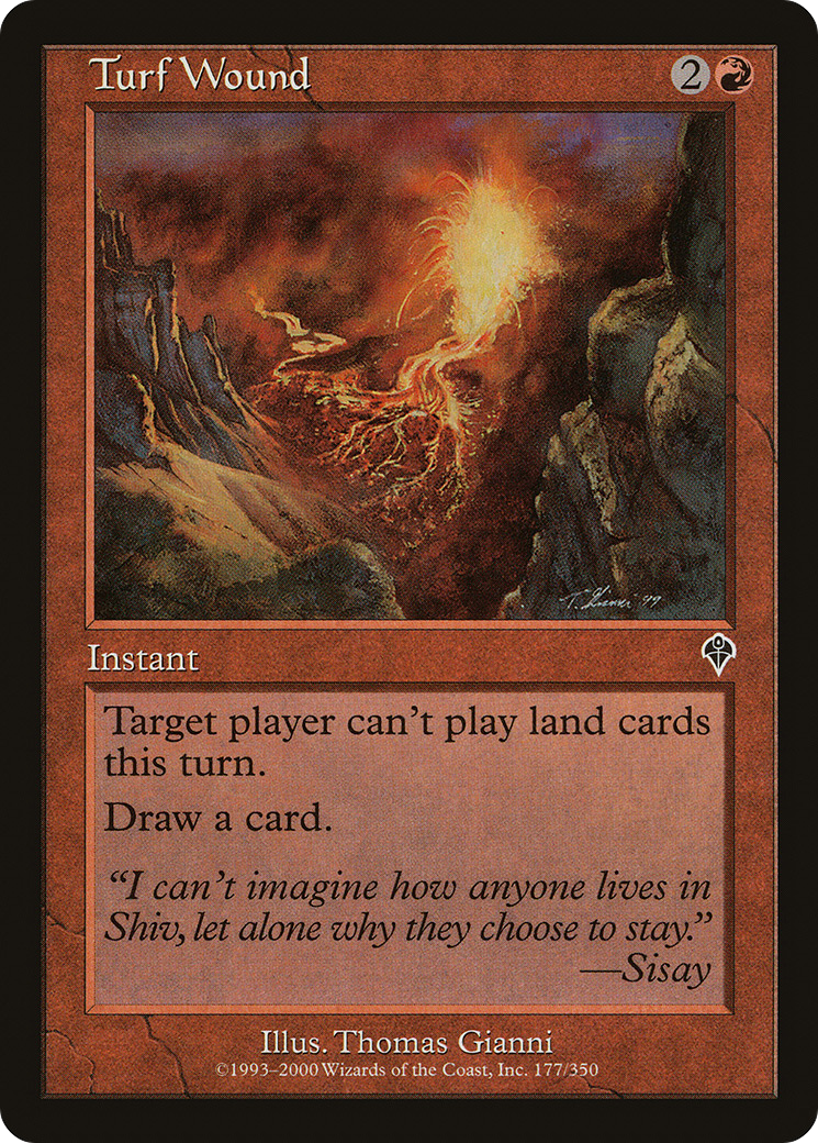 Turf Wound (INV-177) - common