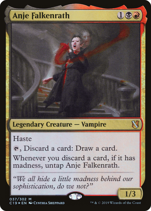 Anje Falkenrath (C19-037) - mythic - Foil