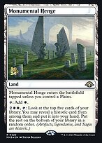 Monumental Henge (PRE-222S) - rare - Foil