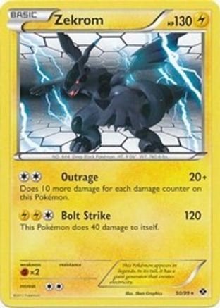Zekrom (050/099) - DE  - Holo Rare - Holofoil