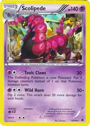 Scolipede (040/098) - DE  - Holo Rare - Holofoil