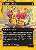 Lifecraft Engine (DFT-531) - rare (Borderless) - Foil