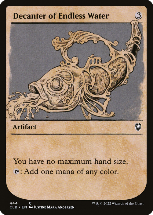 Decanter of Endless Water (CLB-444) - common: (Showcase) - Foil