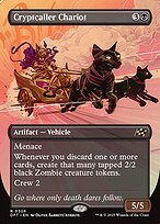 Cryptcaller Chariot (DFT-306) - rare (Borderless) - Foil