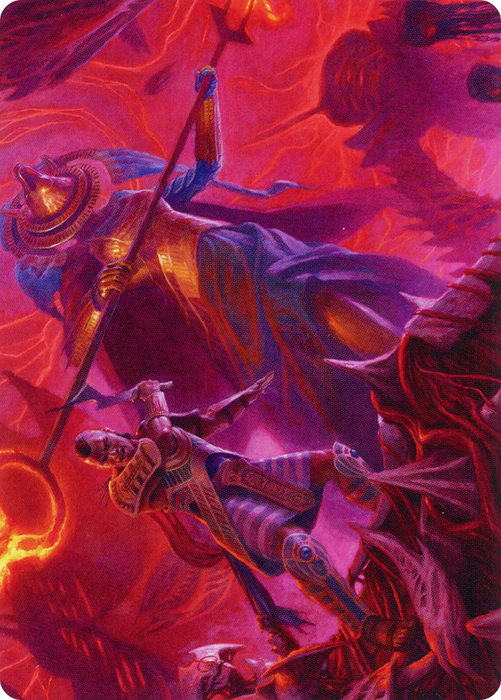 Djeru and Hazoret // Djeru and Hazoret (AMOM-044) - common (Borderless) - Foil