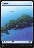 Island (2XM-375) - common - Foil