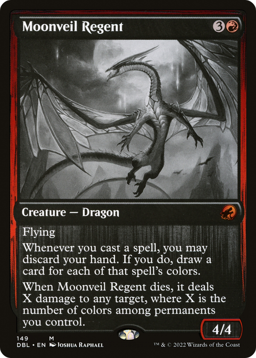 Moonveil Regent (DBL-149) - mythic