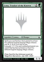 Lona, Tracker of the Known (UNK-RG02C) - rare