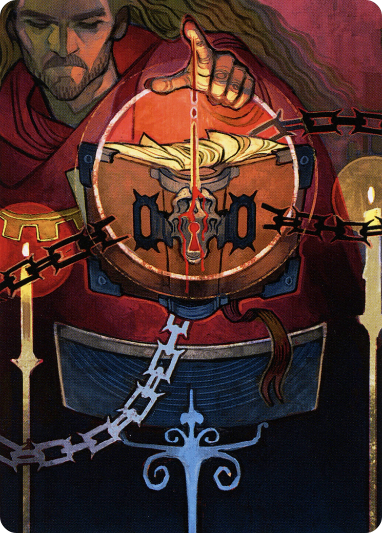 Sign in Blood // Sign in Blood (ASTX-072) - common (Borderless) - Foil