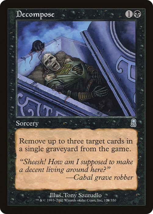 Decompose (ODY-128) - uncommon - Foil