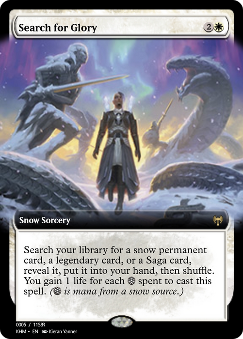 Search for Glory (PRM-88206) - rare: (snow) - Foil