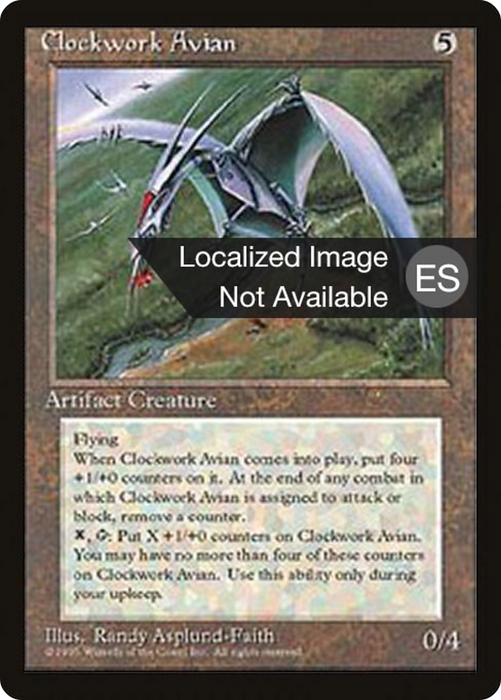 Clockwork Avian (4BB-306) - rare