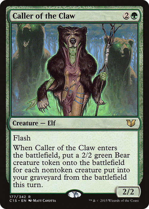 Caller of the Claw (C15-177) - rare