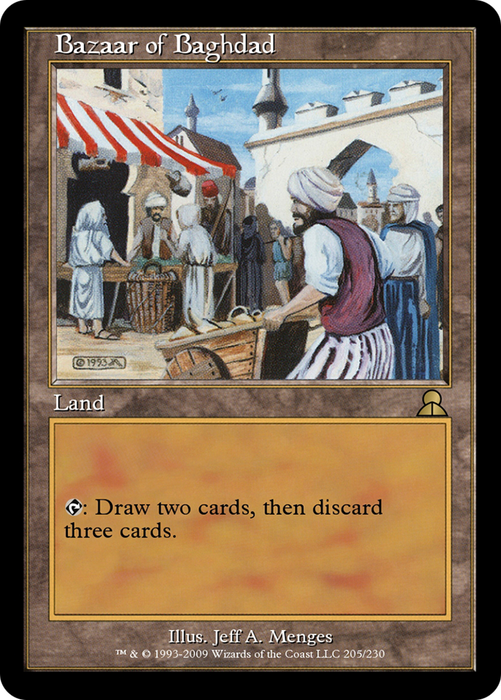 Bazaar of Baghdad (ME3-205) - rare - Foil