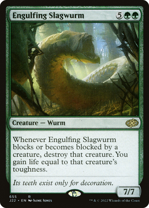Engulfing Slagwurm (J22-655) - rare