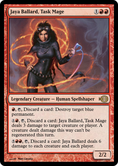Jaya Ballard, Task Mage (PRM-36312) - rare - Foil
