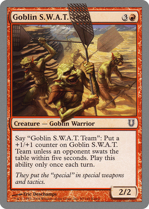 Goblin S.W.A.T. Team (UNH-080) - common - Foil