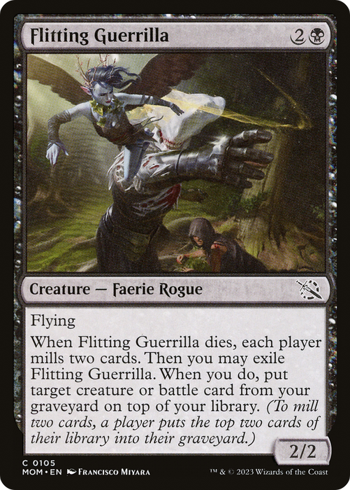 Flitting Guerrilla (MOM-105) - common - Foil