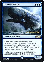 Pursued Whale (PRE-60S) - rare - Foil