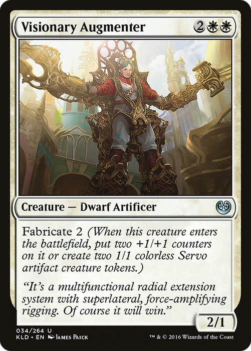 Visionary Augmenter (KLD-034) - uncommon - Foil