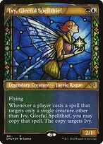 Ivy, Gleeful Spellthief (DMU-341) - rare: (Showcase) - Foil