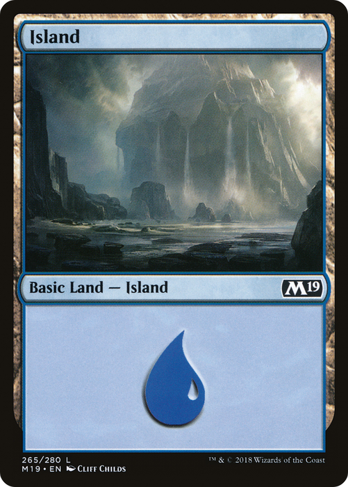 Island (M19-265) - common - Foil