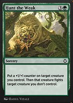 Hunt the Weak (KLR-164) - common