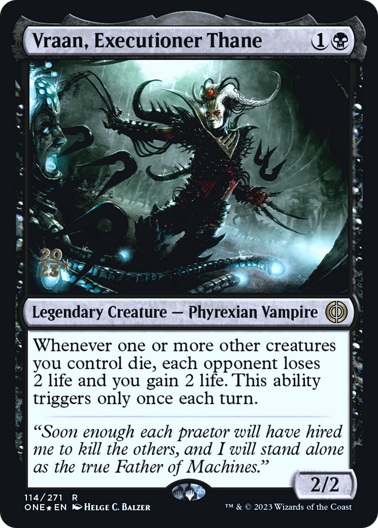 Vraan, Executioner Thane (PRE-114S) - rare - Foil