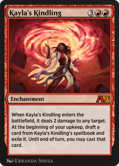 Kayla's Kindling (YBRO-009) - mythic