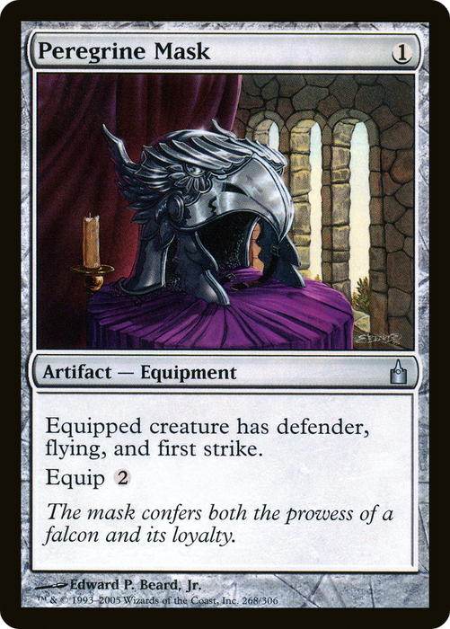 Peregrine Mask (RAV-268) - uncommon - Foil