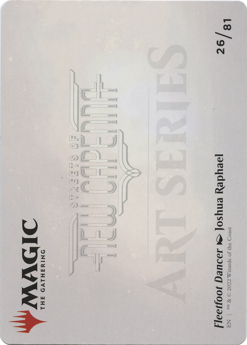 Fleetfoot Dancer // Fleetfoot Dancer (ASNC-026) - common (Borderless)