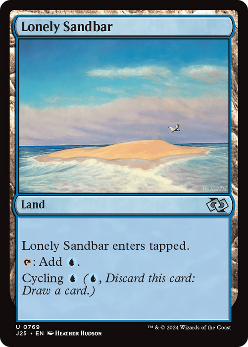 Lonely Sandbar (J25-769) - uncommon