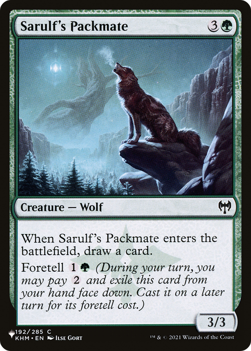 Sarulf's Packmate (LIST-KHM-192) - common